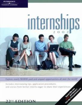 Paperback Internships 2002 Book