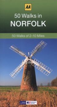 Paperback 50 Walks in Norfolk: 50 Walks of 2-10 Miles Book