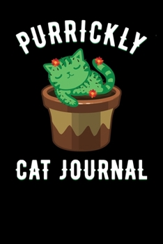 Paperback Purrickly Cat Journal Book