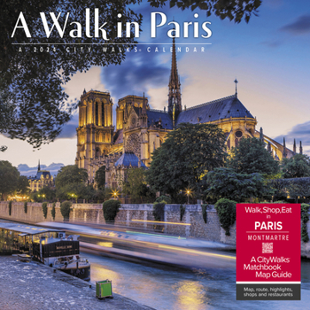 Calendar A Walk in Paris 2024 12 X 12 Wall Calendar Book