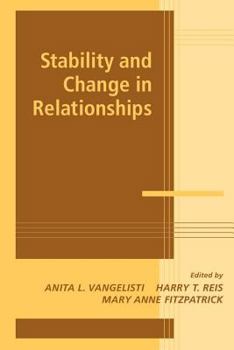 Paperback Stability and Change in Relationships Book