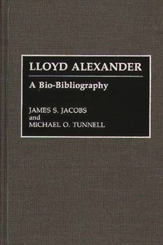 Hardcover Lloyd Alexander Bio Biblio Book