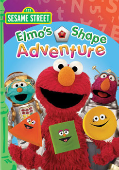 DVD Sesame Street: Elmo's Shape Adventure Book