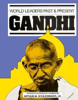 Library Binding Mohandas K. Gandhi Book