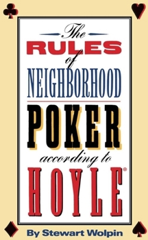 Paperback The Rules of Neighborhood Poker According to Hoyle Book