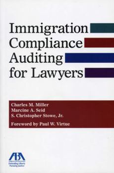 Hardcover Immigration Compliance Auditing for Lawyers Book