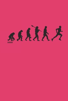 RUNNING: Notebook Laufen Notizbuch kariert squared Trail Running Planer Runner Journal 6x9 karo