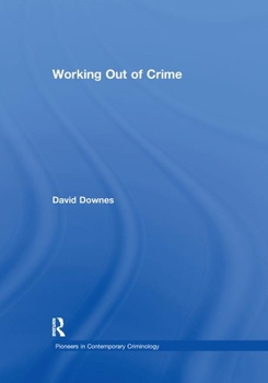 Paperback Working Out of Crime Book