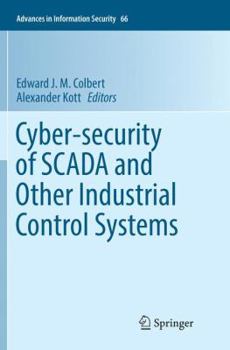 Paperback Cyber-Security of Scada and Other Industrial Control Systems Book