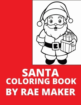 Paperback Santa Coloring Book