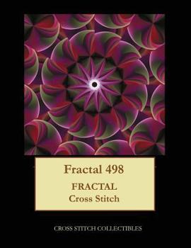 Paperback Fractal 498: Fractal cross stitch pattern [Large Print] Book