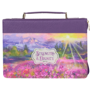 Misc. Supplies Bible Cover Med Strength & Dignity Book