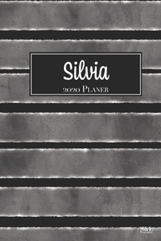 Paperback Silvia 2020 Planer: A5 Minimalistischer Kalender Terminplaner Jahreskalender Terminkalender Taschenkalender mit Wochen?bersicht [German] Book