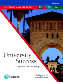 Paperback University Success Listening/Speaking A1 Book