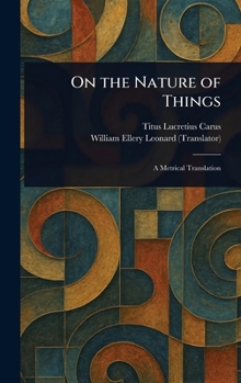 Hardcover On the Nature of Things Book