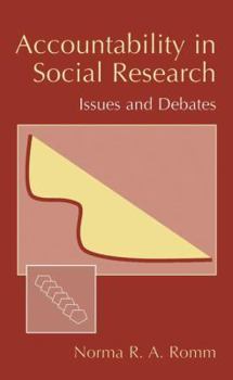 Paperback Accountability in Social Research: Issues and Debates Book