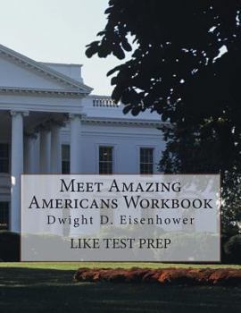 Paperback Meet Amazing Americans Workbook: Dwight D. Eisenhower Book