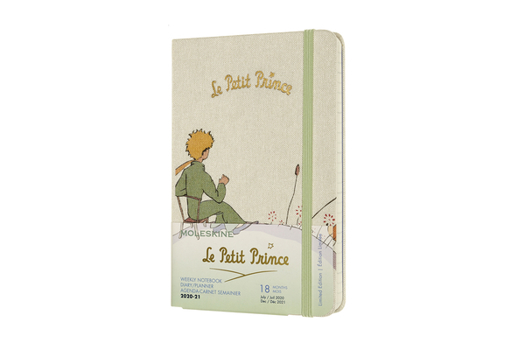 Calendar Moleskine 2020-21 Petit Prince Weekly Planner, 18m, Pocket, Planet, Hard Cover (3 X 5.5) Book