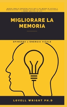 Paperback Migliorare La Memoria [Italian] Book