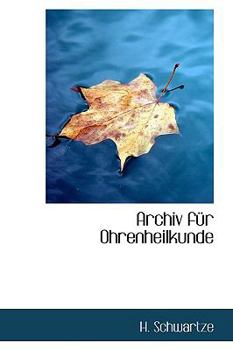 Archiv Fnr Ohrenheilkunde