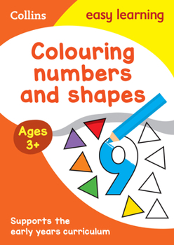 Paperback Colouring Numbers and Shapes Early Years Age 3+ Book