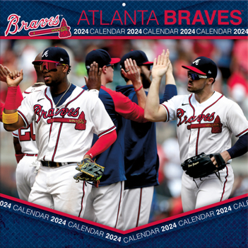 Calendar Atlanta Braves 2024 12x12 Team Wall Calendar Book
