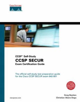 Hardcover CCSP SECUR Exam Certification Guide [With CDROM] Book