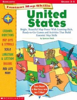 Paperback Instant Map Skills: United States Book