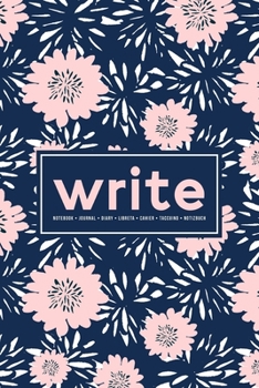 Paperback Write: Notebook Journal Diary Libreta Cahier Taccuino Notizbuch: 110 Pages for Writing, Drawing, Sketching & Organizing: Pink Book