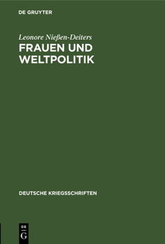 Hardcover Frauen Und Weltpolitik [German] Book