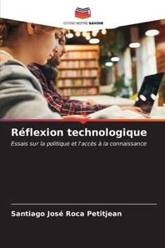 Paperback Réflexion technologique [French] Book