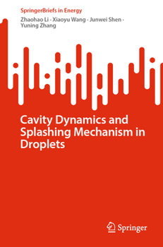 Paperback Cavity Dynamics and Splashing Mechanism in Droplets Book