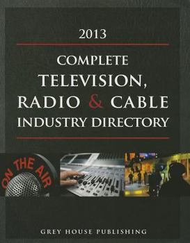 Broadcasting & Cable Industry Annual, 2013