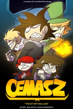 Paperback Cemas Z: The Starting Line (a Manga Style Graphic Novel) Book