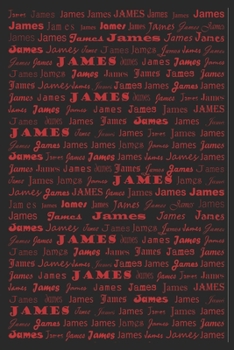 Paperback the perfect notebook journal for james: lined notebook / journal 6"x9" 120 pages matte finish Book