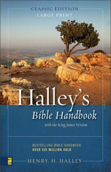 Hardcover Halley's Bible Handbook: Classic Edition [Large Print] Book