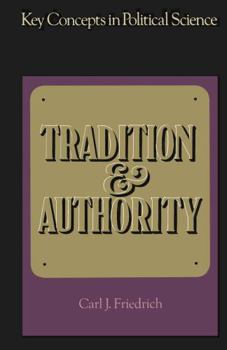 Paperback Tradition and Authority Book
