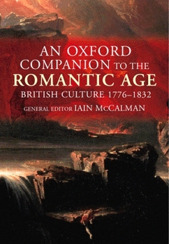 Hardcover An Oxford Companion to the Romantic Age: British Culture 1776-1832 Book