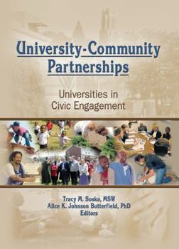 Hardcover University-Community Partnerships: Universities in Civic Engagement Book