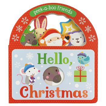 Board book Hello, Christmas: Peek-A-Boo Friends Book