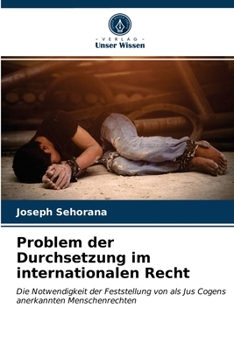 Paperback Problem der Durchsetzung im internationalen Recht [German] Book