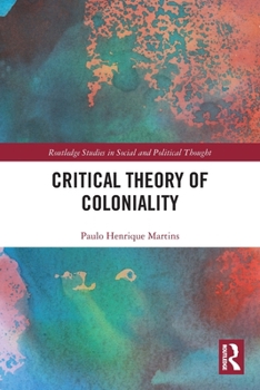 Paperback Critical Theory of Coloniality Book