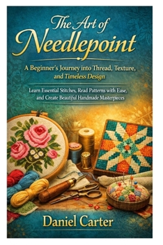 Paperback The Art of Needlepoint: A Beginner’s Journey into Thread, Texture, and Timeless Design: Learn Essential Stitches, Read Patterns with Ease, and Create Beautiful Handmade Masterpieces Book