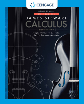 Paperback Study Guide for Stewart's Single Variable Calculus: Early Transcendentals, 8th Book
