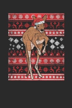 Paperback Ugly Christmas - Kangaroo: Dotted Bullet Grid Notebook - Journal for Ugly Christmas Gift And New Year Gift Idea Book