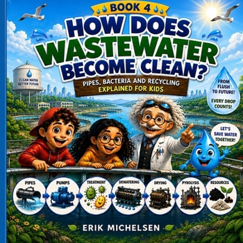 Paperback How Does Wastewater Become Clean?: Pipes, Bacteria and Water Treatment Explained for Kids (How does it work?) Book