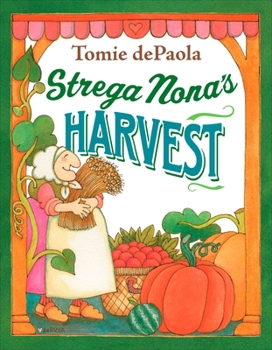 Hardcover Strega Nona's Harvest Book