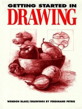 Hardcover Getting Started in Drawing Book