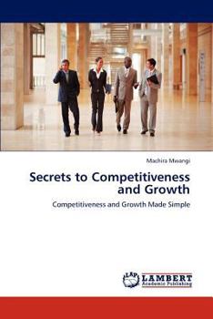 Paperback Secrets to Competitiveness and Growth Book