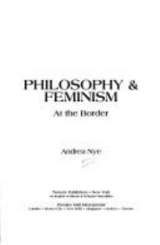 Paperback Philosophy and Feminism Book